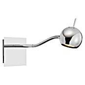 Home Sweet Home LED-Wandstrahler Bollo Flex (5,8 W, L x B x H: 14 x 14 x 11,5 cm, Chrom, Warmweiß) | BAUHAUS