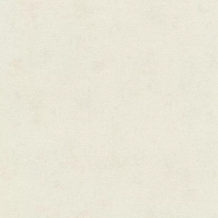 Rasch Kimono Vliestapete - Cremeweiß, Uni, 10,05 x 0,53 m - Detailaufnahme