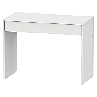 Muebles Pitarch Mesa de escritorio Turín (L x An x Al: 50 x 100 x 75 cm, Blanco)