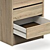 Muebles Pitarch Turín Cajonera (L x An x Al: 45 x 46 x 63,5 cm, Número de cajones: 4 ud., Roble cambrian) | BAUHAUS