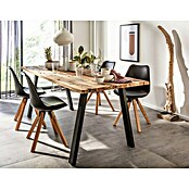 Tischplatte Mix Wood Vintage Amsterdam (Holzmix, 200 x 80 x 3 cm) | BAUHAUS