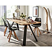 Tischplatte Mix Wood Vintage Amsterdam (Holzmix, 200 x 80 x 3 cm) | BAUHAUS