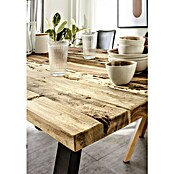 Tischplatte Mix Wood Vintage Amsterdam (Holzmix, 200 x 80 x 3 cm) | BAUHAUS