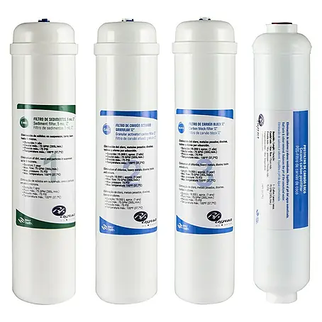 Bb agua  Pack de filtros de ósmosis inline