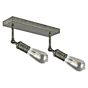 Home Sweet Home LED-Deckenleuchte Spy (4 W, L x B x H: 30 x 9,5 x 20,5 cm, Burned Metal, Warmweiß, 2 Stk.) | BAUHAUS