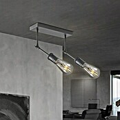 Home Sweet Home LED-Deckenleuchte Spy (4 W, L x B x H: 30 x 9,5 x 20,5 cm, Burned Metal, Warmweiß, 2 Stk.) | BAUHAUS