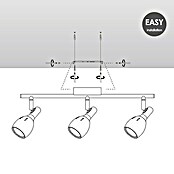 Home Sweet Home LED-Deckenstrahler Novi (5,8 W, L x B x H: 9,5 x 46 x 17,6 cm, Kupfer, Warmweiß) | BAUHAUS