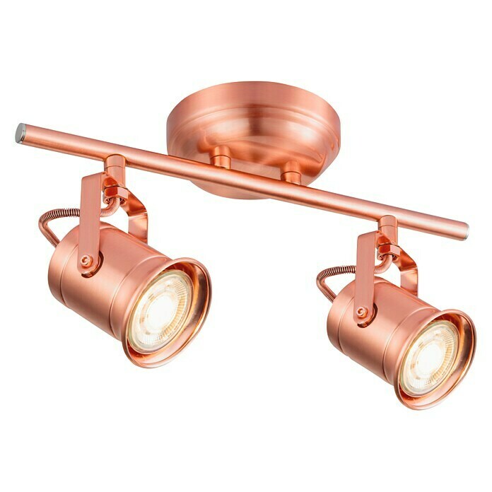Home Sweet Home LED-Deckenstrahler Venn (5,8 W, L x B x H: 11 x 32 x 16 cm, Kupfer, Warmweiß, 2 Stk.)