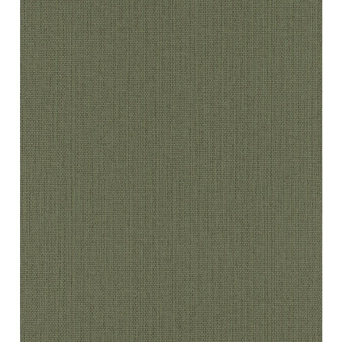 Rasch Kimono Vliestapete Muster (Grün, Uni, 10,05 x 0,53 m) | BAUHAUS