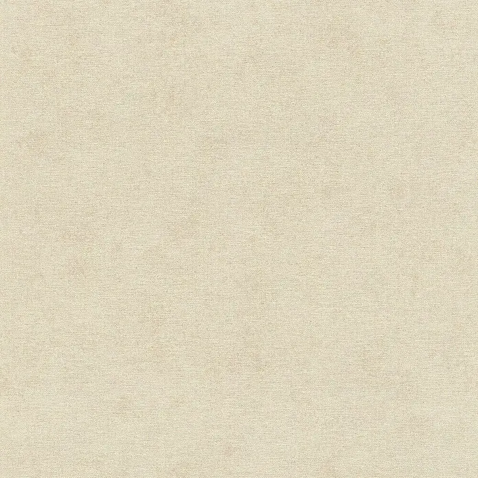 Rasch Kimono Vliestapete - Beige, Uni, 10,05 x 0,53 m - Eine Nahaufnahme von beigem Leinenstoff, die die Textur und das Gewebe des Materials hervorhebt. Ideal für Textilien und Designprojekte.