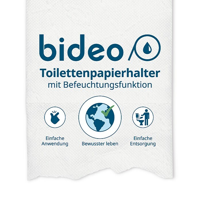 Toilettenpapierbefeuchter bideoWeiß/Chrom, Glänzend Unknown