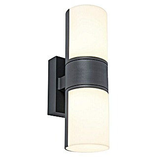 Lutec Vanjska zidna LED svjetiljka (15 W, 7,8 x 12 x 24,5 cm, Antracit-bijele boje, IP54)