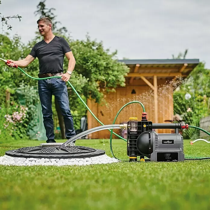 Neptun Hauswasserautomat NHA-E 120 - 1.200 W, Max. Fördermenge: 4.600 l/h, Max. Druck: 5 bar - Anwendungsbeispiel