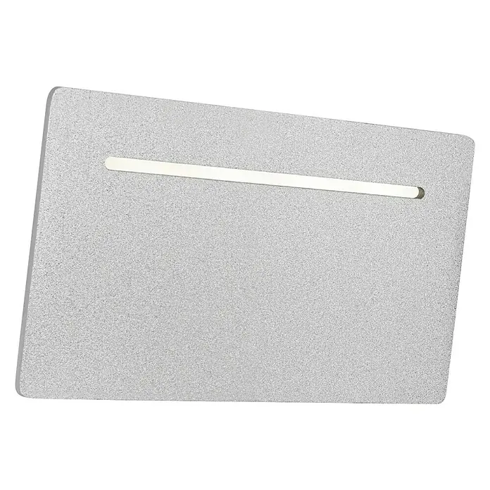 Home Sweet Home Wandleuchte Luigi - 5 W, L x B x H: 22 x 7 x 12 cm, Aluminium - Modernes Wandlicht mit linearem Schlitzdesign. Die Leuchte ist ideal für Flure und Treppenhäuser.