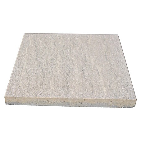 Seesteiner Terrassenplatte Torino (60 x 40 x 3,8 cm, Elfenbein, Beton)