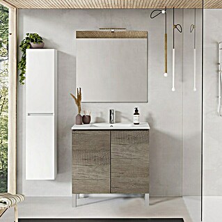 Artysan Conjunto de mueble de baño Versa (Ancho: 80 cm, 3 pzs., Nebraska, Mate)