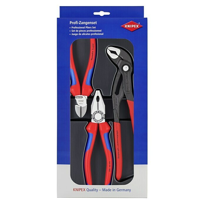 Knipex Zangen-Set3 -tlg. Front View