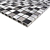 Mosaikfliese Quadrat Mix XAM A871 (31,7 x 31,7 cm, Grau, Matt)