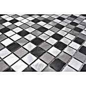 Mosaikfliese Quadrat Mix XAM A871 (31,7 x 31,7 cm, Grau, Matt)