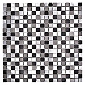 Mosaikfliese Quadrat Mix XAM A871 (31,7 x 31,7 cm, Grau, Matt)