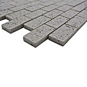 Mosaikfliese Brick Artifical XCM ASMB3 (32,5 x 30 cm, Grau, Poliert)