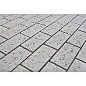 Mosaikfliese Brick Artifical XCM ASMB3 (32,5 x 30 cm, Grau, Poliert)