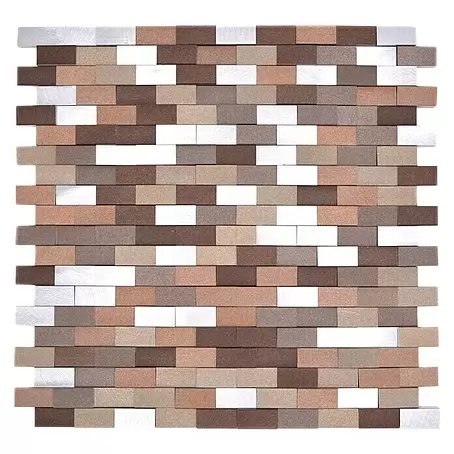 Mosaikfliese Brick 3D Mix XAM A562