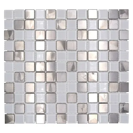 Mosaikfliese Quadrat Crystal Mix XAM A441
