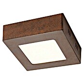 Home Sweet Home LED-Deckenleuchte Ska (6 W, L x B x H: 12 x 12 x 4 cm, Rost, Warmweiß) | BAUHAUS