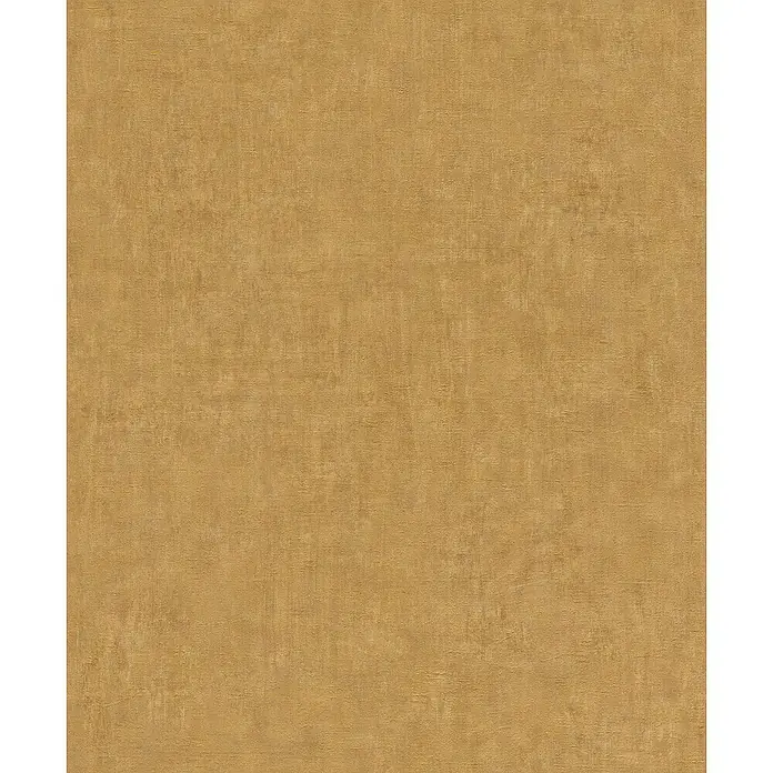 Rasch Factory 4 Vliestapete - Gold, Uni, 10,05 x 0,53 m - Goldfarbener, strukturierter Hintergrund, ideal für Webdesign oder Präsentationen. Die warme Farbe verleiht jedem Projekt eine edle Note.