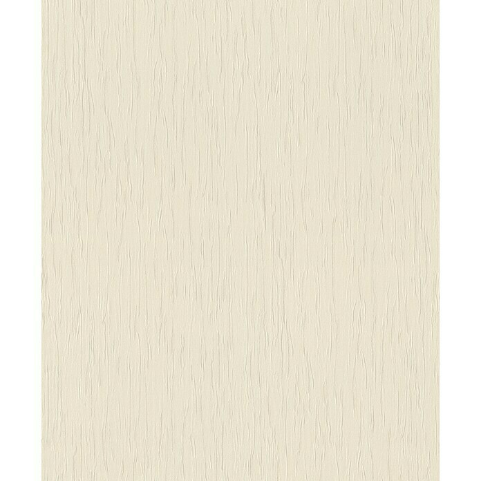 Rasch Selection Vliestapete I (Creme, Uni, 10,05 x 0,53 m)