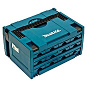 Makita Schubladenkoffer Makstor 3.12 (Anzahl Schubladen: 12 Stk., L x B x H: 395 x 295 x 215 mm, Makita Makpac Systemkoffer Gr. 3) | BAUHAUS