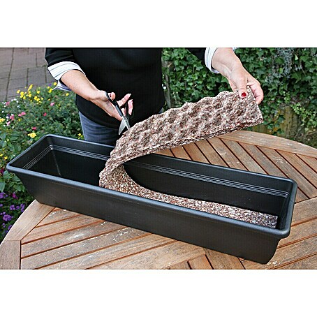 Floraworld Comfort Speichermatte (100 x 12,5 x 3,5 cm, Geeignet für: Pflanzkästen)