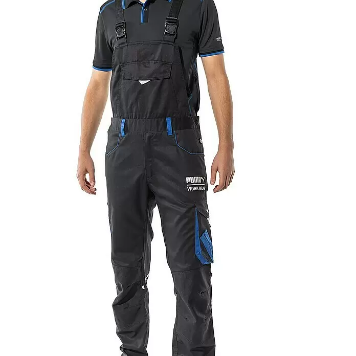 Puma Workwear Latzhose Champ - 60, Carbon - Anwendungsbeispiel
