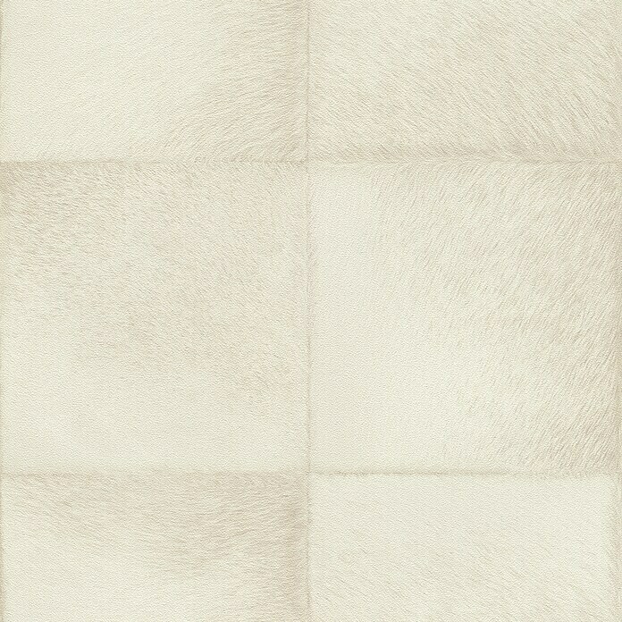 Rasch Club Vliestapete Fell (Creme, Tieroptik, 10,05 x 0,53 m)
