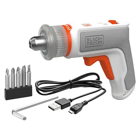 Black+Decker  Atornillador de batería HEXDRIVER