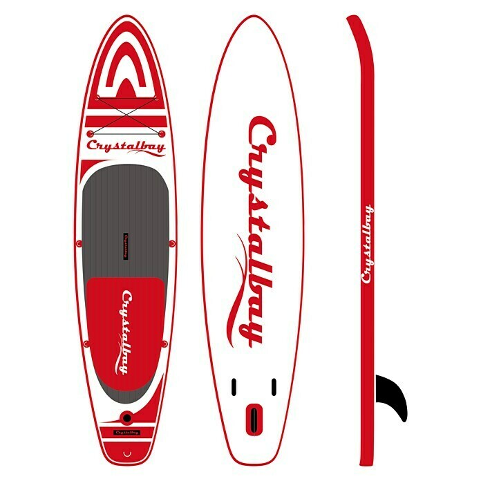 Crystalbay SUP-Board-Set 330 Shark NextL x B x H: 330 x 75 x 12 cm, Nutzlast: 120 kg, Aufblasbar Top View