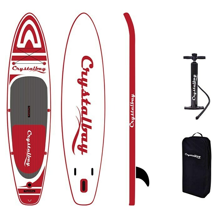 Crystalbay SUP-Board-Set 330 Shark NextL x B x H: 330 x 75 x 12 cm, Nutzlast: 120 kg, Aufblasbar Top View