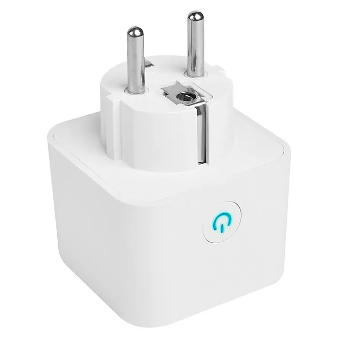 Muvit iO Enchufe inteligente con monitor de energía - Blanco, Plástico, Tipo de montaje: Instalar - Enchufe inteligente Wi-Fi para su toma de corriente. Con el enchufe inteligente puedes controlar los dispositivos a través del smartphone y la potencia.