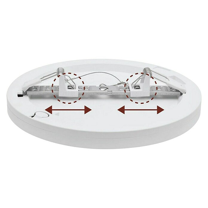 Muvit Plafón LED redondo WIFI (30 W, Blanco) | BAUHAUS