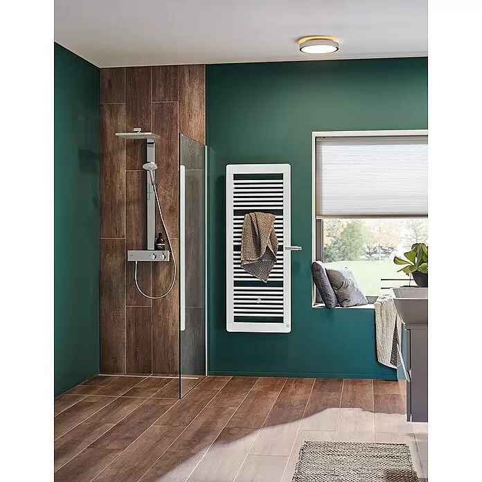 Paulmann LED-Deckenleuchte rund Aviar - 20 W, Ø x H: 300 mm x 6,2 cm, Chrom - Stimmungsaufnahme