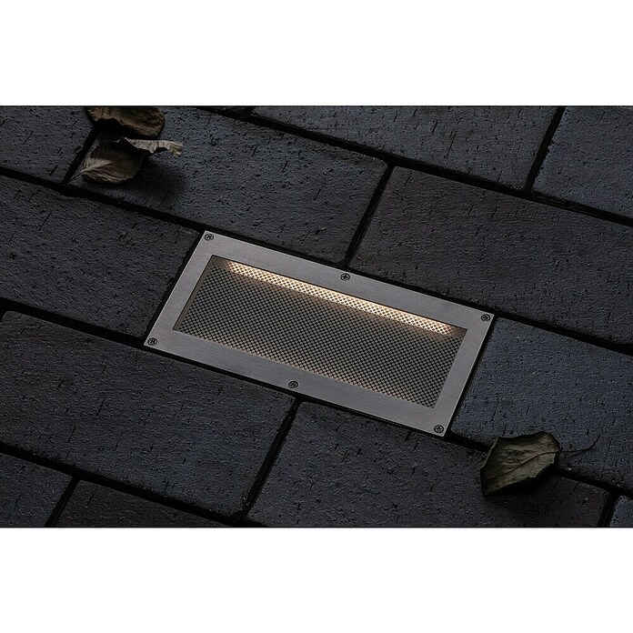 Paulmann Vgradna talna svetilka Aron  (1,5 W, Bele barve, Do x Š: 10 x 20 cm) | 3092 - Einbauleuchten aussen | CAJA - Outdoorleuchten Hochvolt | CAJ - Outdoorleuchten | CA - Beleuchtung | C - Elektro | BAUHAUS