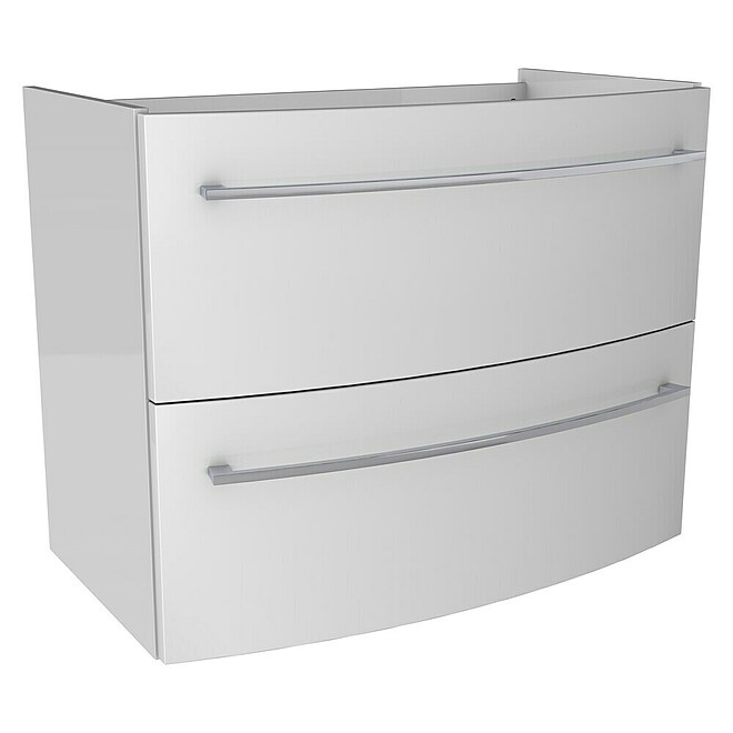 Camargue Swing Waschtischunterschrank  (79,4 x 45,6 x 63 cm, Weiß)