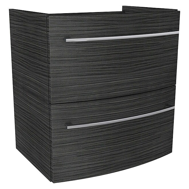 Camargue Swing Waschtischunterschrank  (59,2 x 44,1 x 63 cm, Dark Oak)