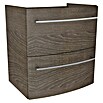 Camargue Swing Badmöbel-Set SW622E (Gesamtbreite Badmöbel: 60 cm, Eiche Maron, Matt, 3 -tlg.) | BAUHAUS