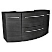 Camargue Swing Waschtischunterschrank (44 x 120 x 63 cm, Darkoak, Matt)