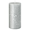 Stumpenkerze Rustic Safe (Ø x H: 6 x 8 cm, Silbergrau, Brenndauer ca.: 25 h) | BAUHAUS