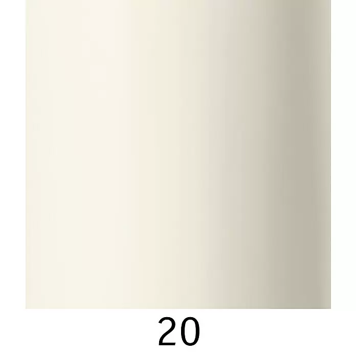 LaternenkerzeØ x H: 7 x 13 cm, Weiß