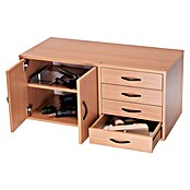 Ramia Werkbank-Unterschrank Hobby II (410 x 1.000 x 460 mm, 2 Türen)