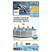 Intex Set bazen s priborom Frame Pool (Ø x V: 4,57 x 1,22 m, 16.805 l)